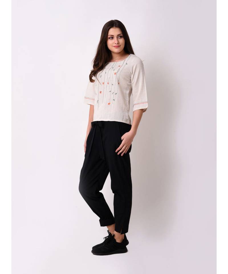 Women's Meadow Floral Top