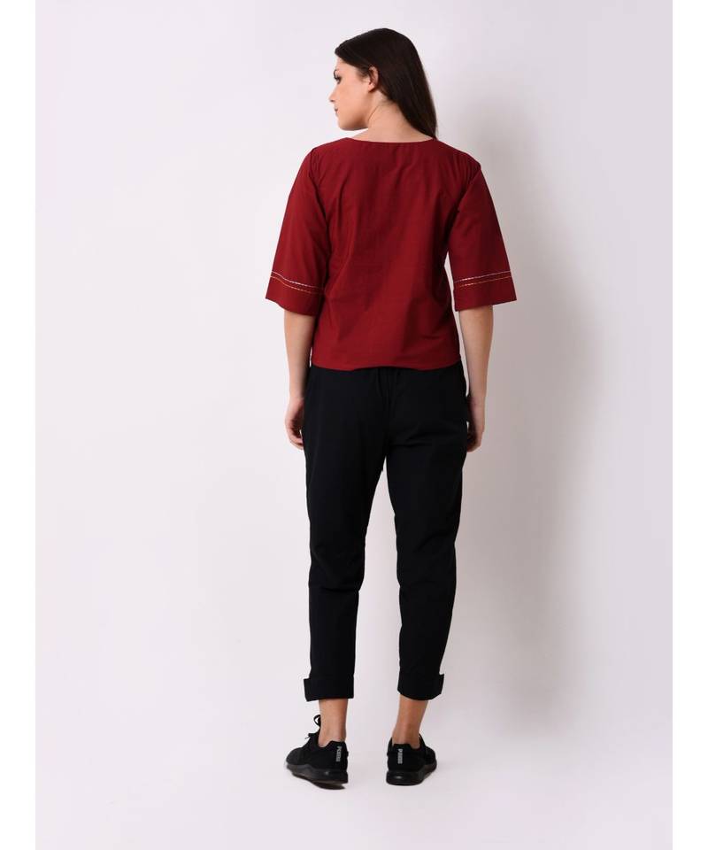 Women's Meadow Floral Top