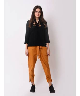Women's Textured Embroidered Top 1