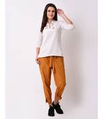 Women's Textured Embroidered Top