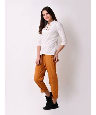 Women's Textured Embroidered Top 2