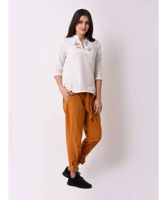 Women's Textured Embroidered Top 4