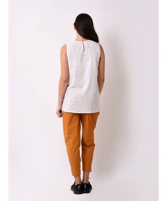 Women's Gathered Embroidered Tunic 3