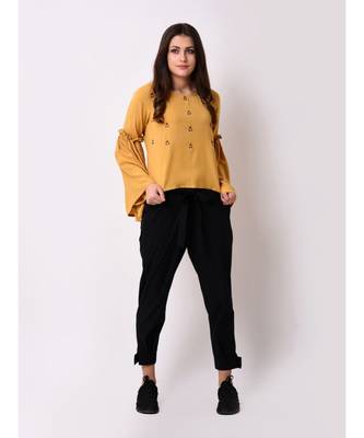 Women's Rayon Embroidered Top 1