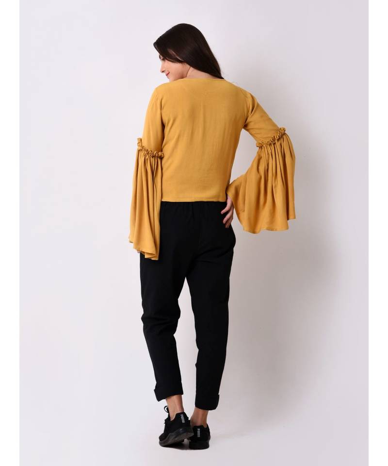 Women's Rayon Embroidered Top