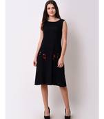 Black Women's Relaxed Shift Dress