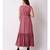 pink Women's Embroidered Fairytale Maxi Dress