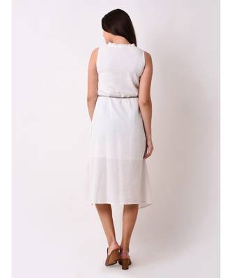 Pink Women's Pale Blush Embroidered Dress 3