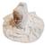 Justkartit Women'S Cotton Linen Material White Color Hijab Dupatta Scarf