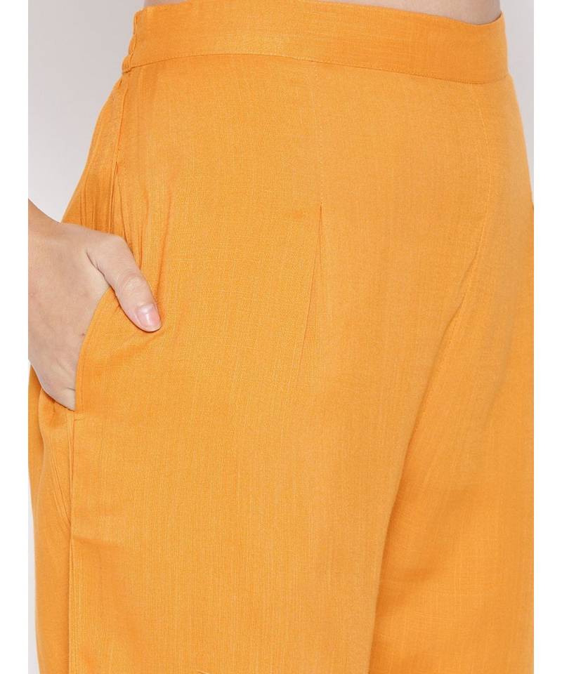 Mustord Rayon Kurta Pant