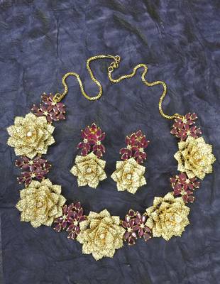 Gold onyx necklaces 3