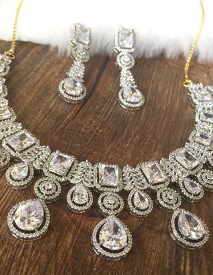 Silver onyx necklaces 5