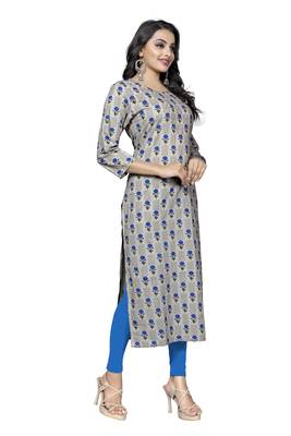 Multicolor printed cotton cotton-kurtis 3