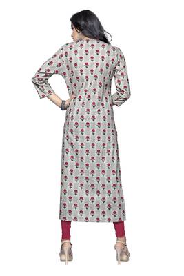 Multicolor printed cotton cotton-kurtis 2