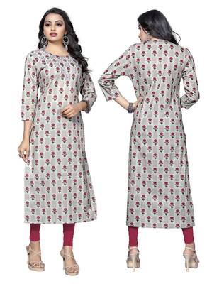 Multicolor printed cotton cotton-kurtis 5