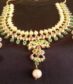Multicolor cubic zirconia south-indian-jewellery