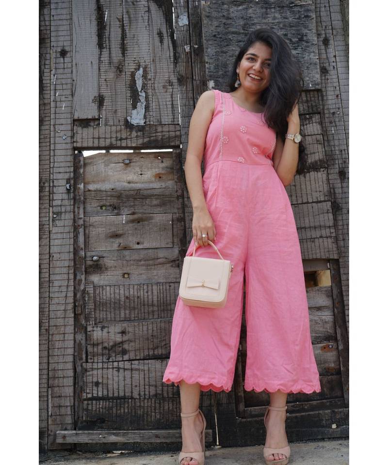 Pink Abhla Jumpsuit
