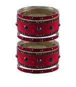 Rani Stone Stud Brass Bangle