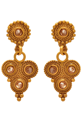 Gold diamond necklace-sets 3