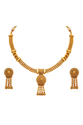 Gold necklace-sets 1