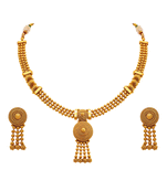 Gold necklace-sets