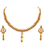 Gold diamond necklace-sets