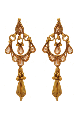 Gold diamond necklace-sets 3