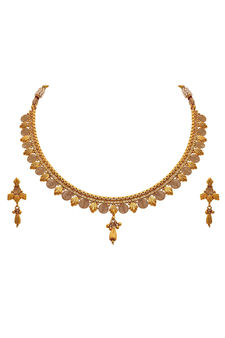 Gold necklace-sets