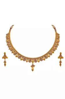 Gold necklace-sets