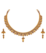 Gold necklace-sets