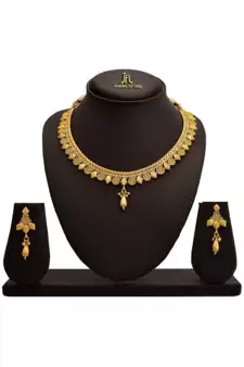 Gold necklace-sets