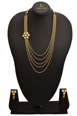 Gold diamond necklace-sets 2
