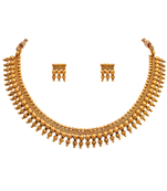 Gold necklace-sets