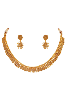 Gold necklace-sets