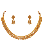 Gold necklace-sets