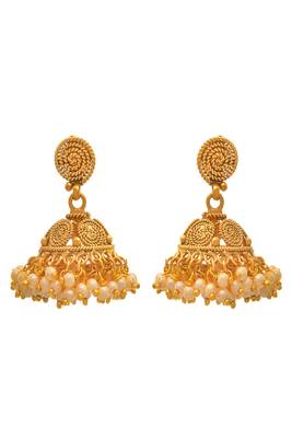 Gold pearl necklace-sets 5