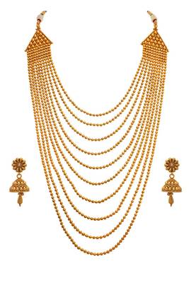 Gold necklace-sets 1