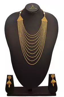 Gold necklace-sets