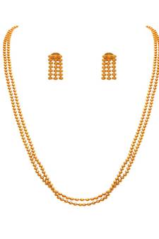 Gold necklace-sets