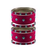 Rani Stone Stud Brass Bangle