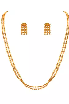 Gold necklace-sets