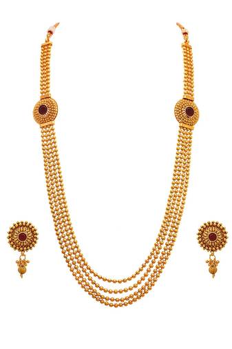Gold necklace-sets