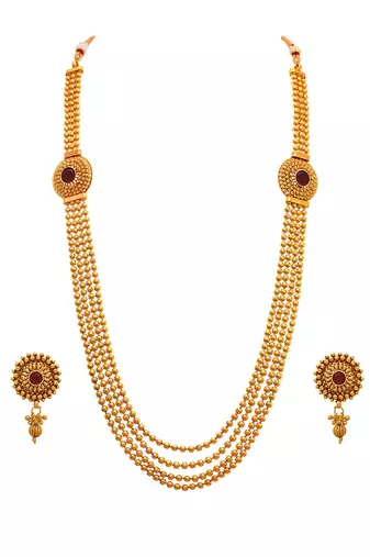 Gold necklace-sets