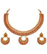 Gold diamond necklace-sets