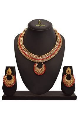 Gold diamond necklace-sets 2