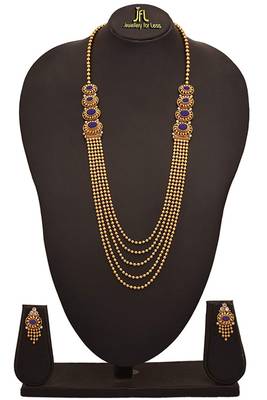 Gold diamond necklace-sets 2