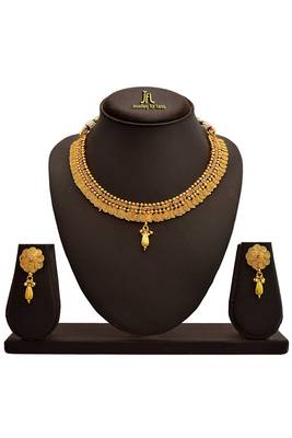 Gold diamond necklace-sets 2