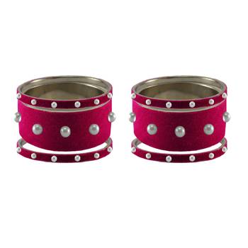Rani Moti Stud Brass Bangle 2