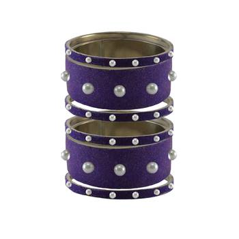 Jamani Moti Stud Brass Bangle 1