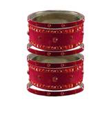 Rani Stone Stud Brass Bangle